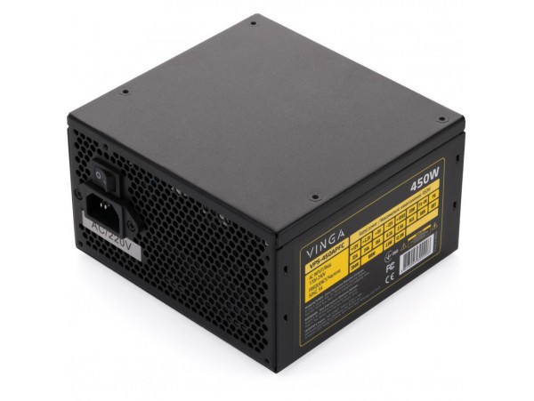 Блок питания Vinga 450W (VPS-450APFC)