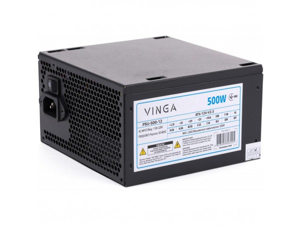 Блок питания Vinga 500W (PSU-500-12)