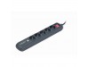 Сетевой фильтр питания EnerGenie SPG5-U2-5 Power strip with USB charger, 5 sockets, (SPG5-U2-5)