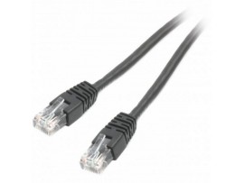 Патч-корд 0.25м UTP cat 6 Cablexpert (PP6U-0.25M/BK)